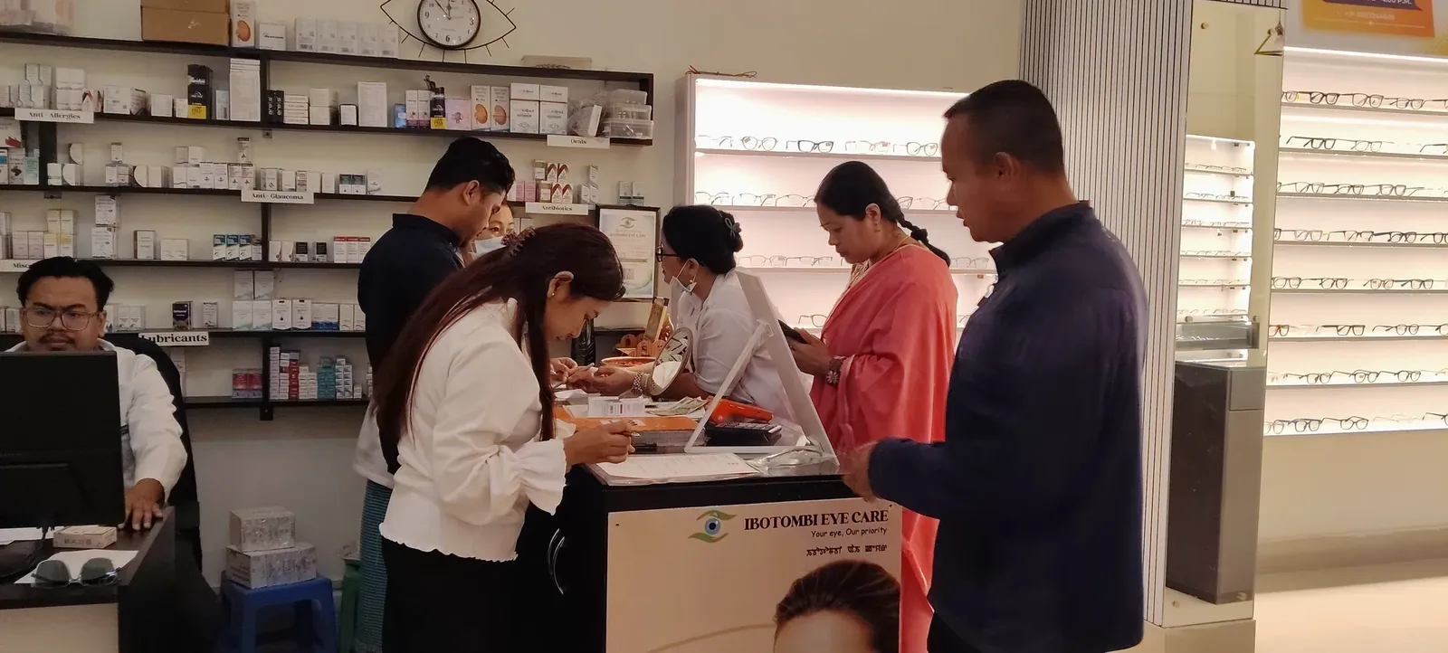 Patient interaction in the clinic